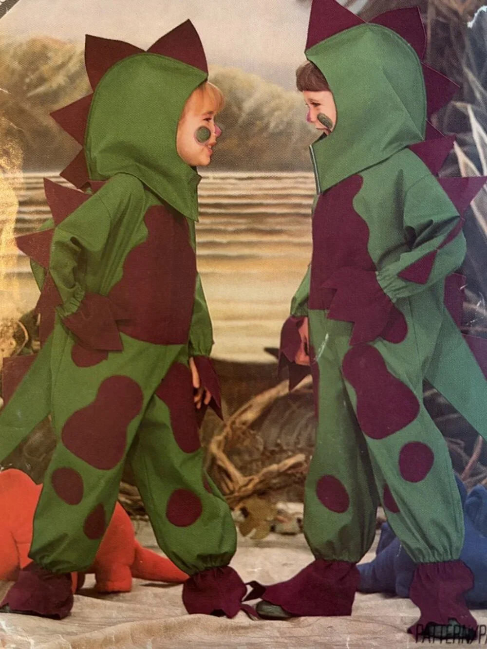 Halloween Kids Triceratops Costume Boys Girls Dinosaur Jumpsuit Dino Size Medium